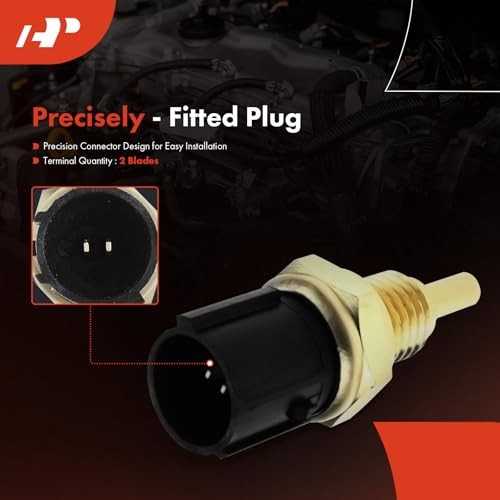 A-Premium Engine Coolant Temperature Sensor Compatible with Acura CL 1997-2003 I