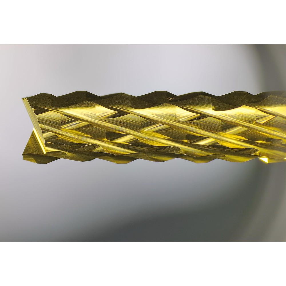 Tools 10Pcs 1.8mm TiN Coating Solid Carbide End Mill Engraving Milling Cutter...
