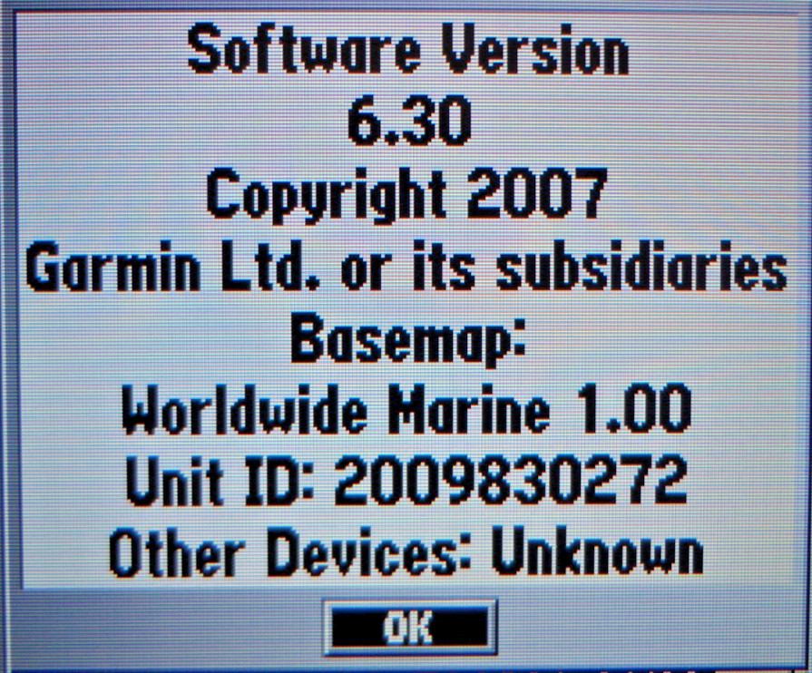 GARMIN GPSMAP 182C MARINE CHART PLOTTER FISHFINDER GPS UNIT w/ POWER KNOBS COVER