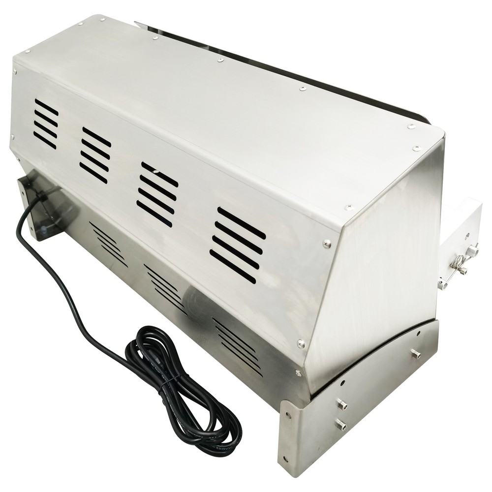 Single Roller Automatic Pizza Press Machine 3"-15" 110V 450W Commercial Kitchen