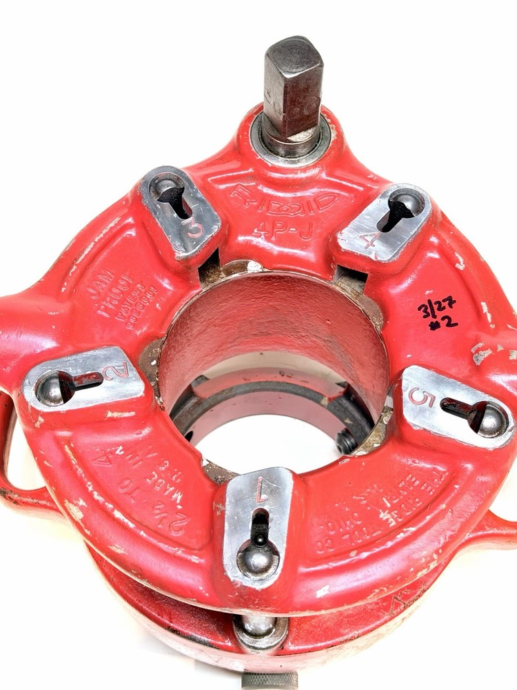 RIDGID 4P-J POWER THREADING/ GEARED PIPE THREADER 2-1/2" - 4" #2