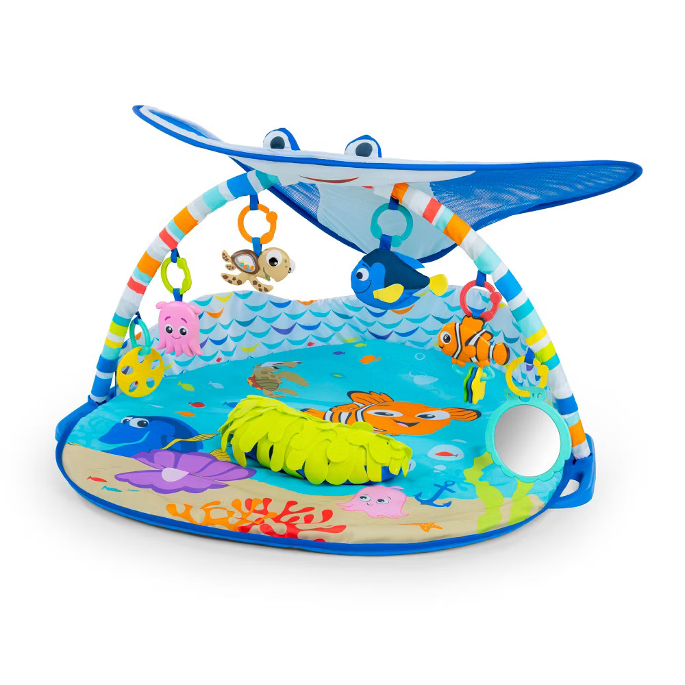 Disney Baby Finding Nemo Mr. Ray Ocean Lights Activity Gym