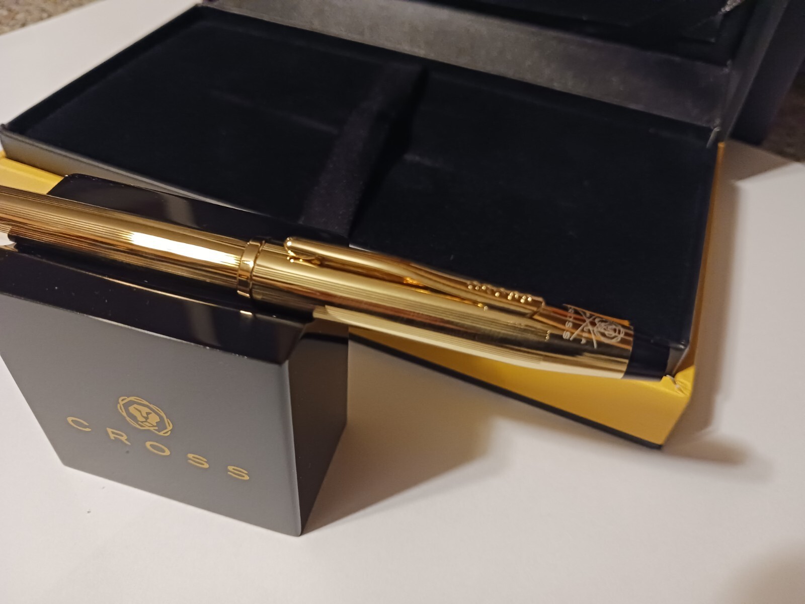 NEW Cross USA Classic Century II 23kt Gold Ballpoint Pen $300 CHRISTMAS GIFT