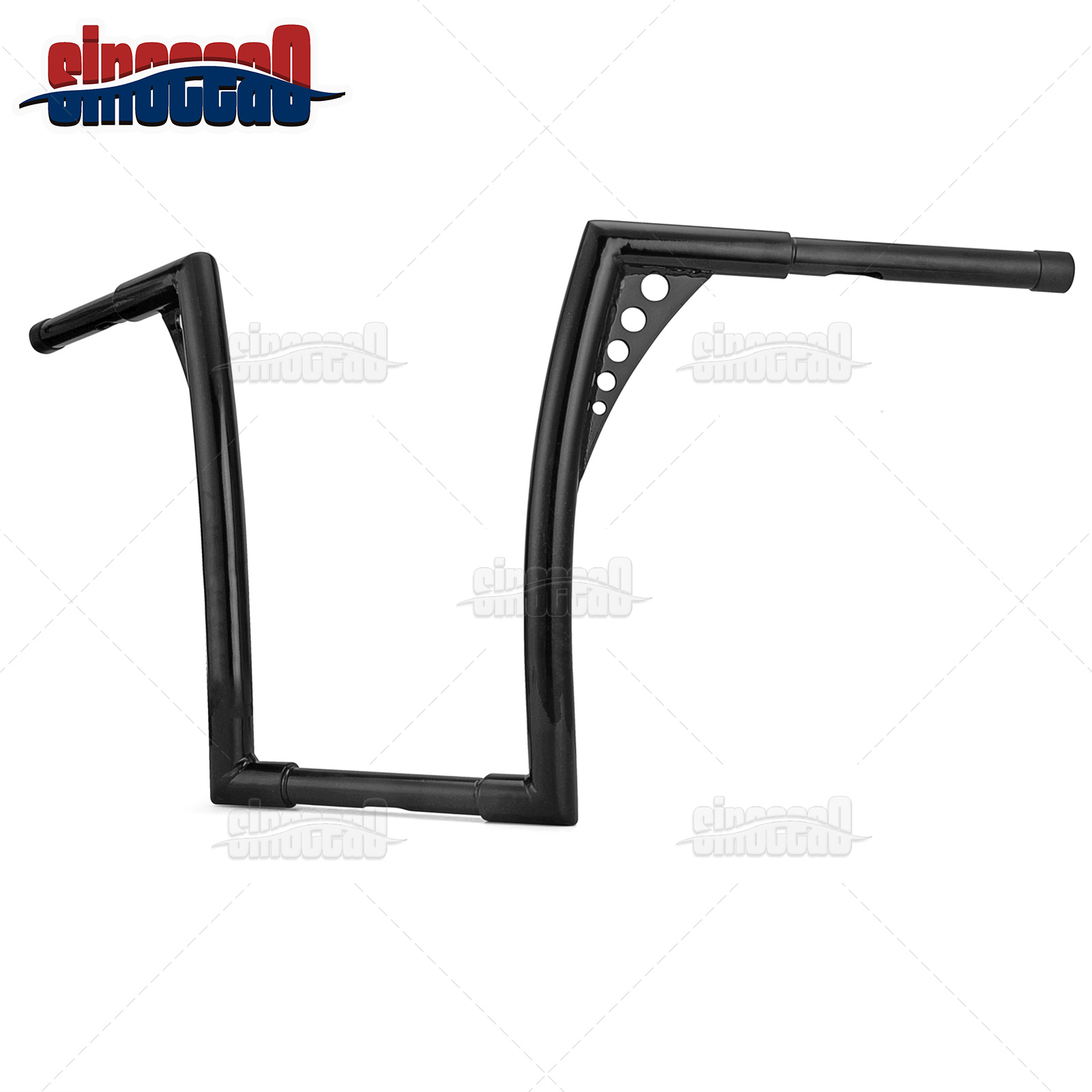 12'' Rise Ape Hanger Handlebar For Kawasaki Vulcan 500/900/1500/1600/1700/2000