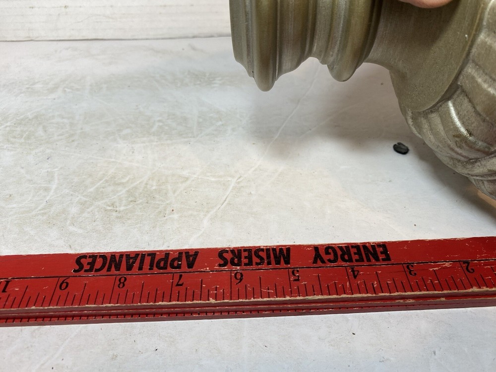 Vintage Metal Footed Lamp Base