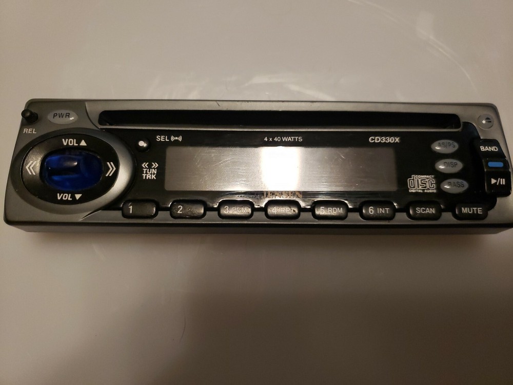 JENSEN CD330X FACEPLATE "N" Type untested
