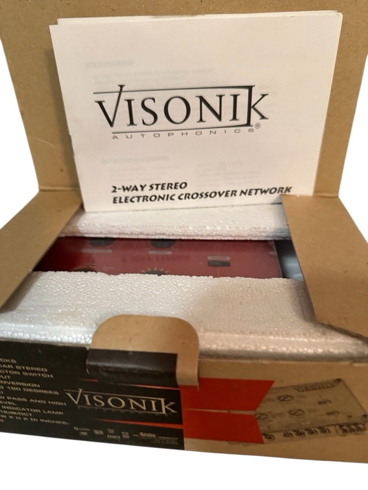 2-Way Electronic Crossover Network Visonik Autophonics VX23