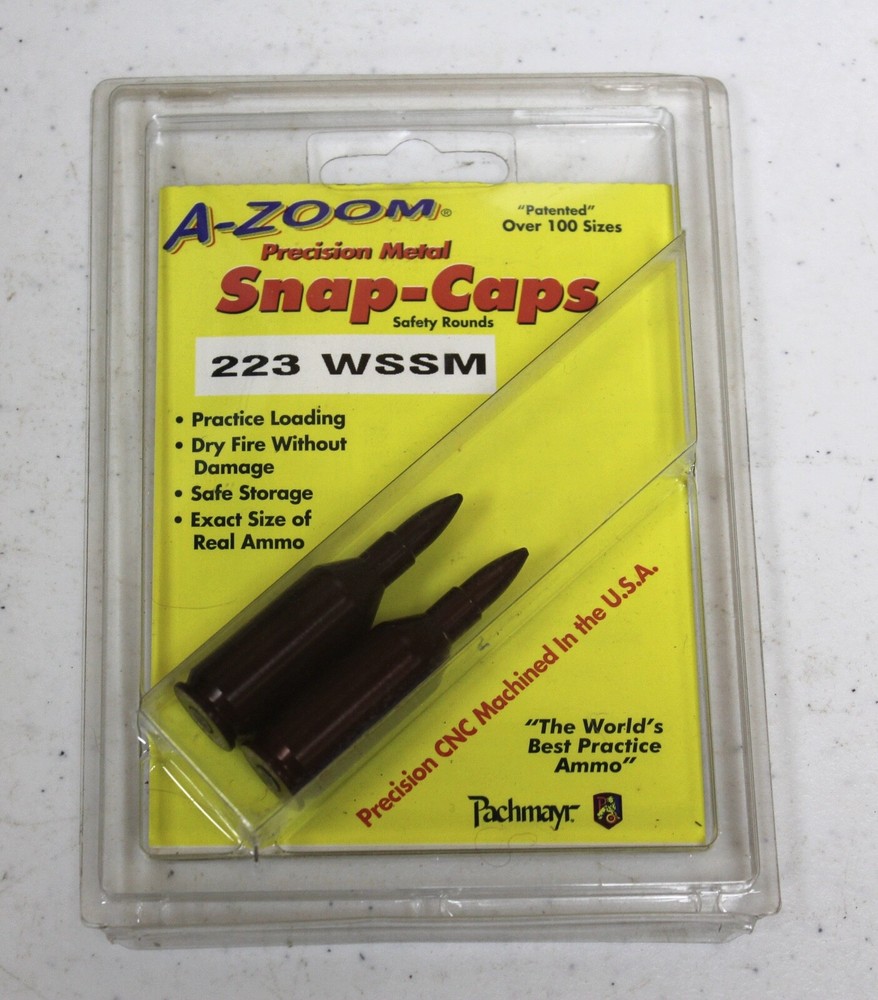 A-Zoom Precision Snap Caps .223 WSSM
