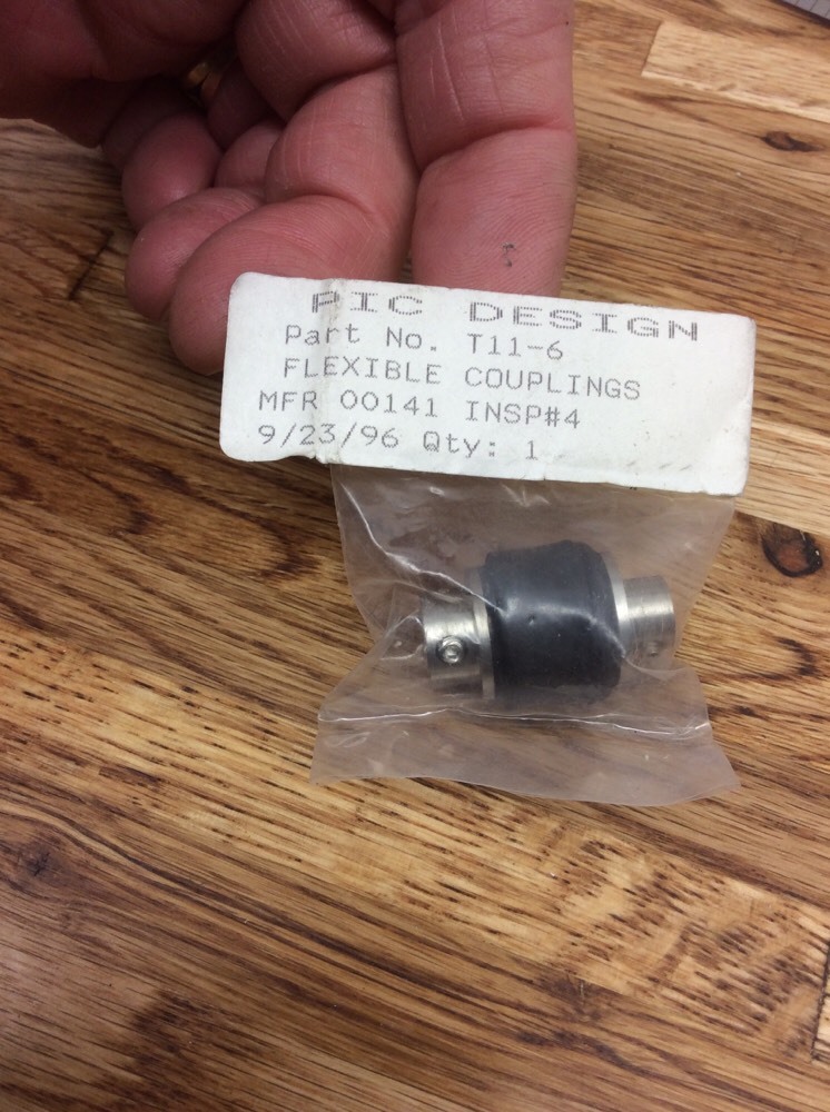 PIC DESIGN FLEXIBLE COUPLING T11-6