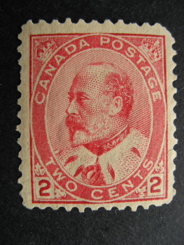 Canada KEVII Sc 90 MH (gum spec) pulled perfs