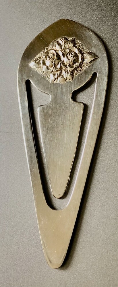 Vintage Sterling Silver Bookmark