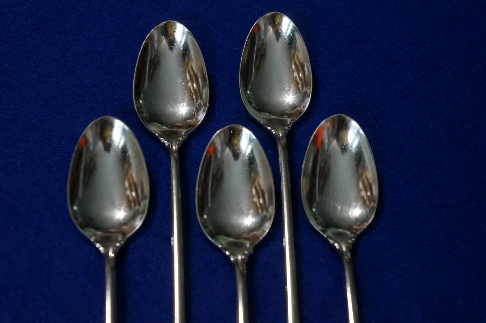 Oneida Shelley Heirloom Cube (5) Iced Tea Spoons