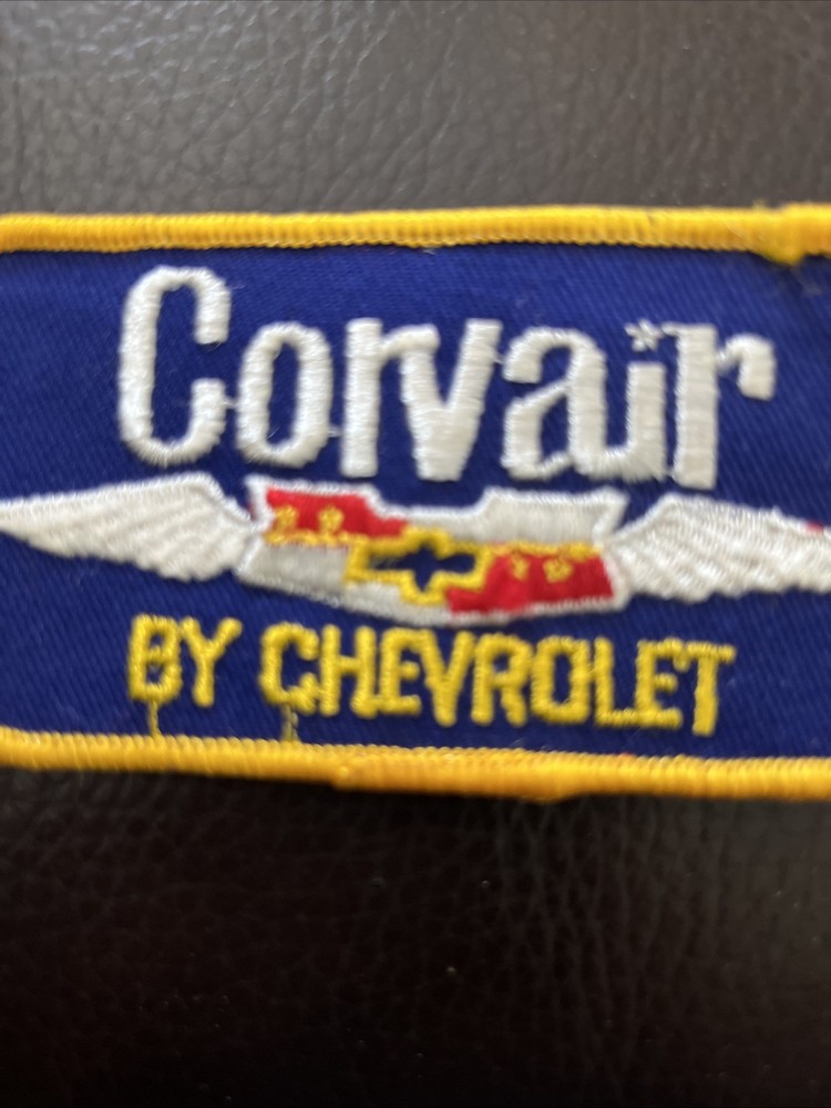 Vintage Embroidered Patch Chevy Chevrolet Corvair
