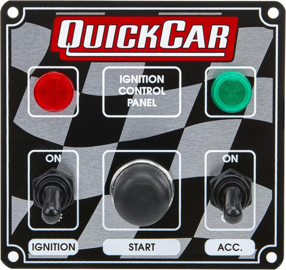 50-022 4-3/8" High Ignition Switch with 2 Indicator Lights