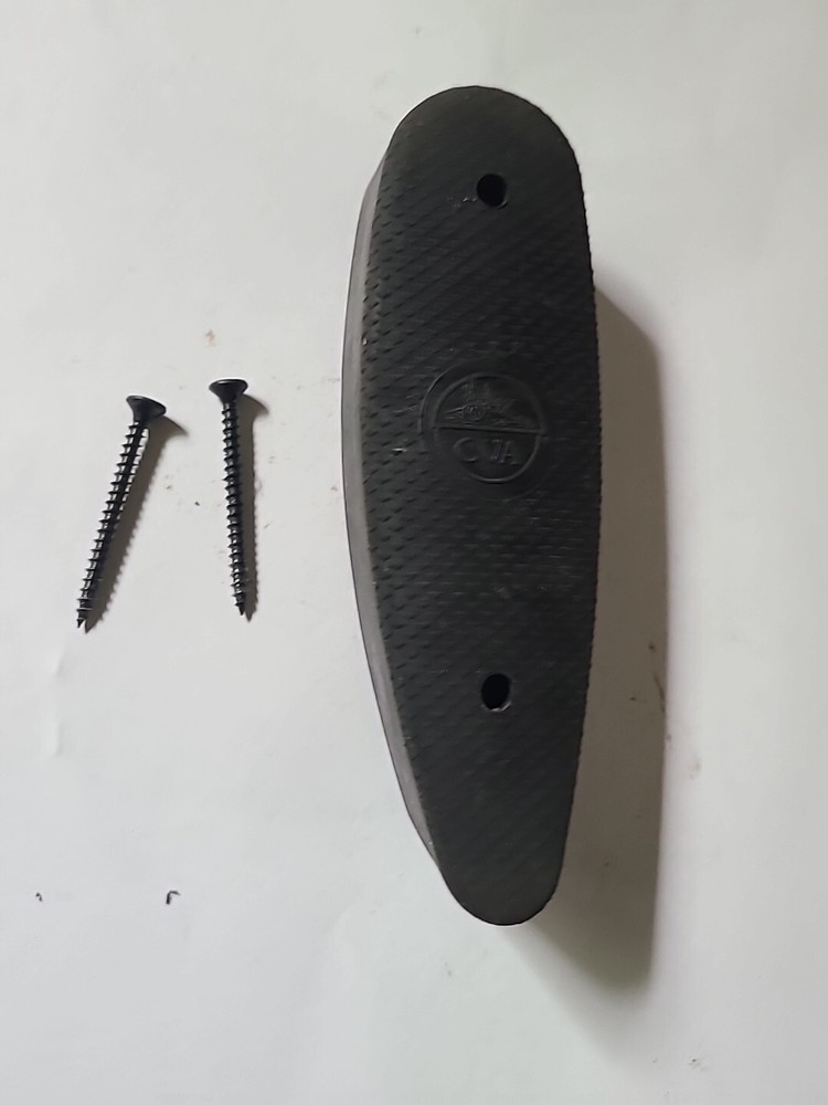 CVA Buckhorn Mag Butt Pad w/ Screws Buck Horn Muzzleloader Buttpad Inline