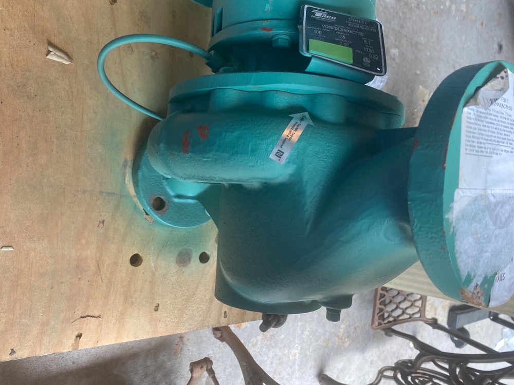 taco hot water circulator pump