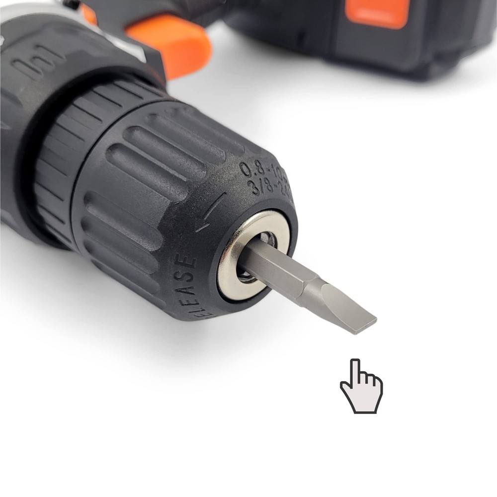 1/4 Hex Screwdriver Bit Set for Drill - Double Ended Driver for Phillips and