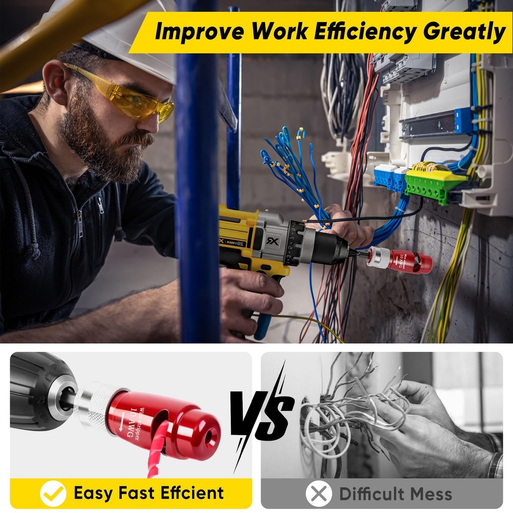 US Regulations Wire Stripping for Drill, Tool & Multiple