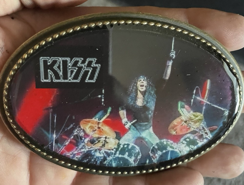 KISS Eric Carr Belt Buckle