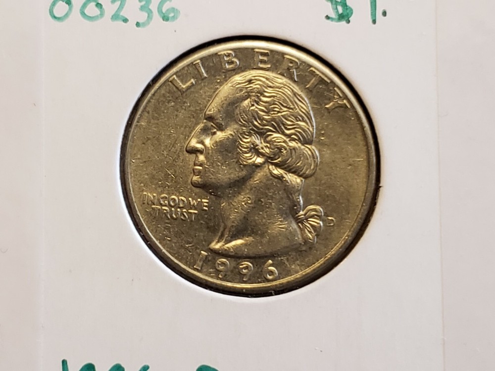 1996 D Washington Eagle Quarter 00236