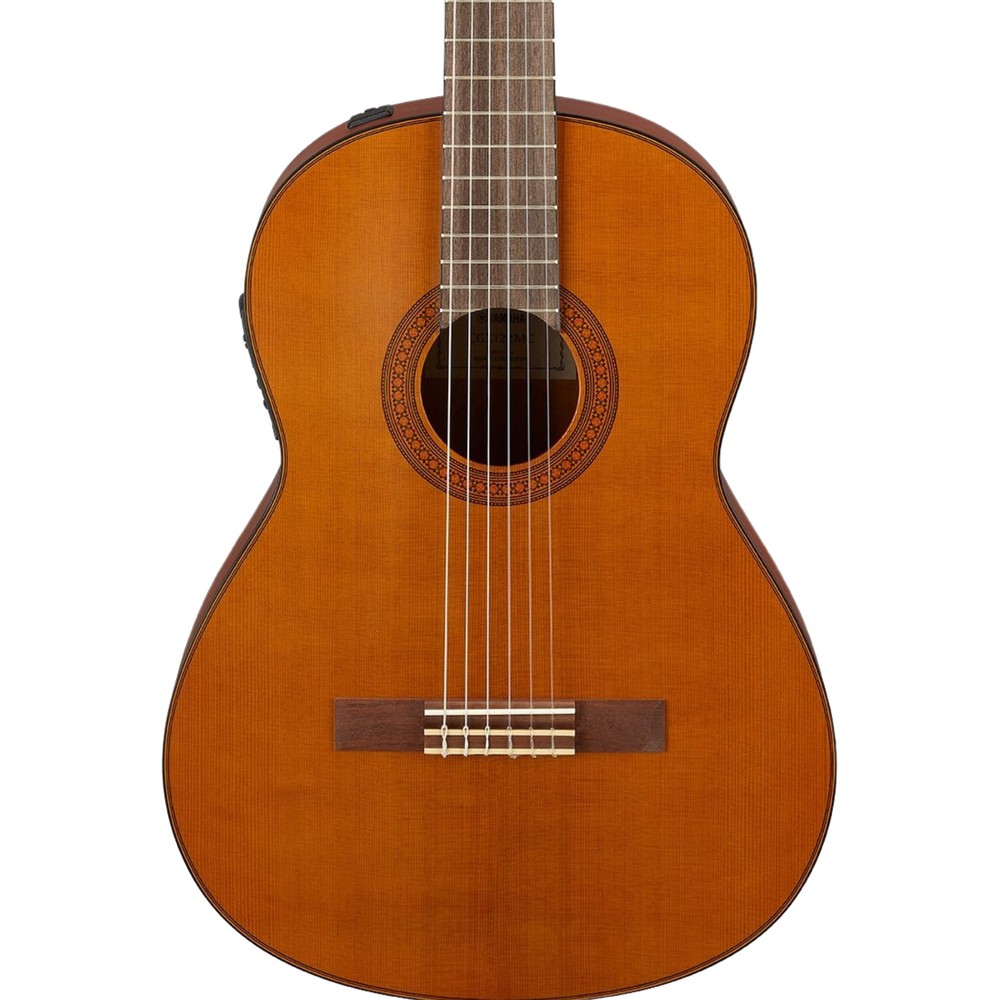 Yamaha CGX122MC Acoustic-Electric Classical Guitar, Solid Cedar Top