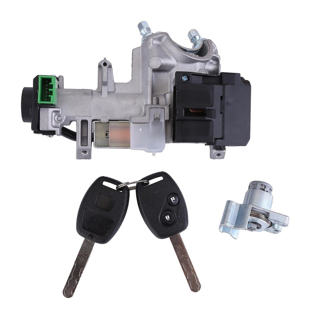 Ignition Switch Cylinder Lock Assembly Set w/2 Keys for Honda Pilot 2009-2015