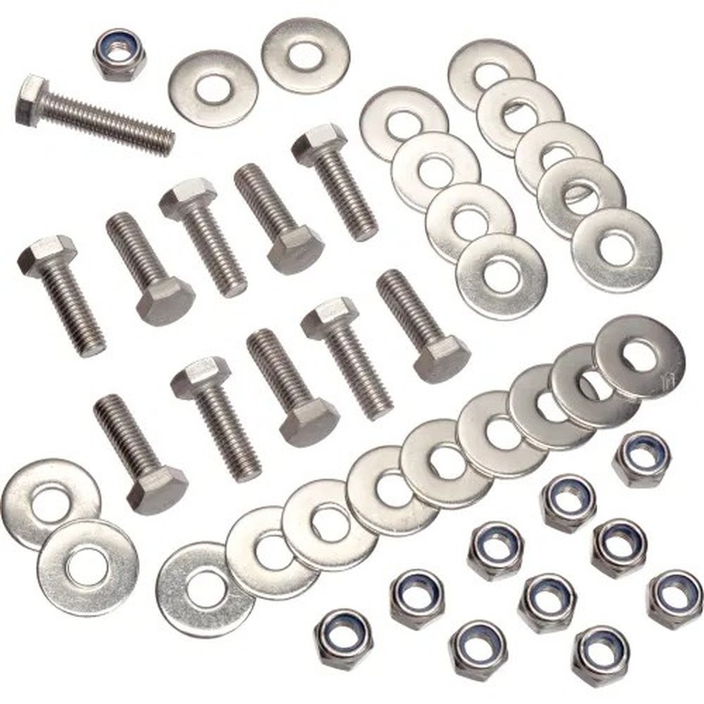 Replacement Hardware for Base & 72" & 96" Steel Bench w/ Back Rest