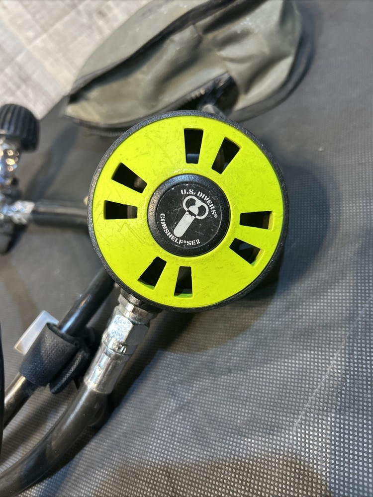 US Divers AquaLung Regular Set W/dive Comp*As Is-Not Tested*