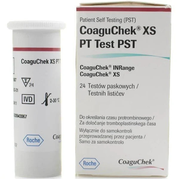 CoaguChek XS PT Test 48ct Strips Expiration 2-28-2027