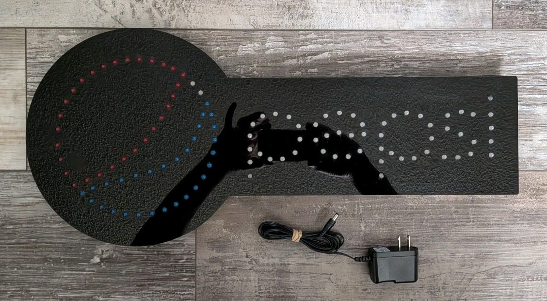 Pepsi Light Up Advertising Sign LED 24" x 11" Tested Works(Read Description)