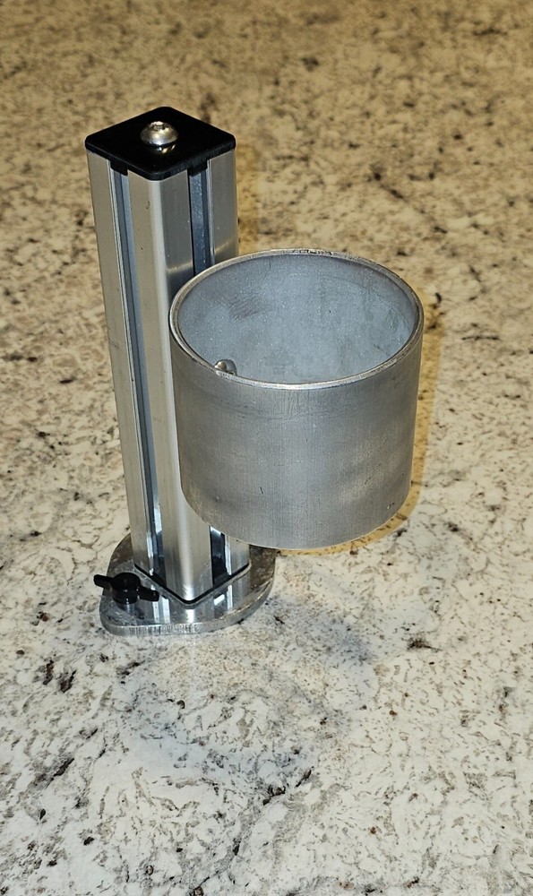 Track mount cup holder