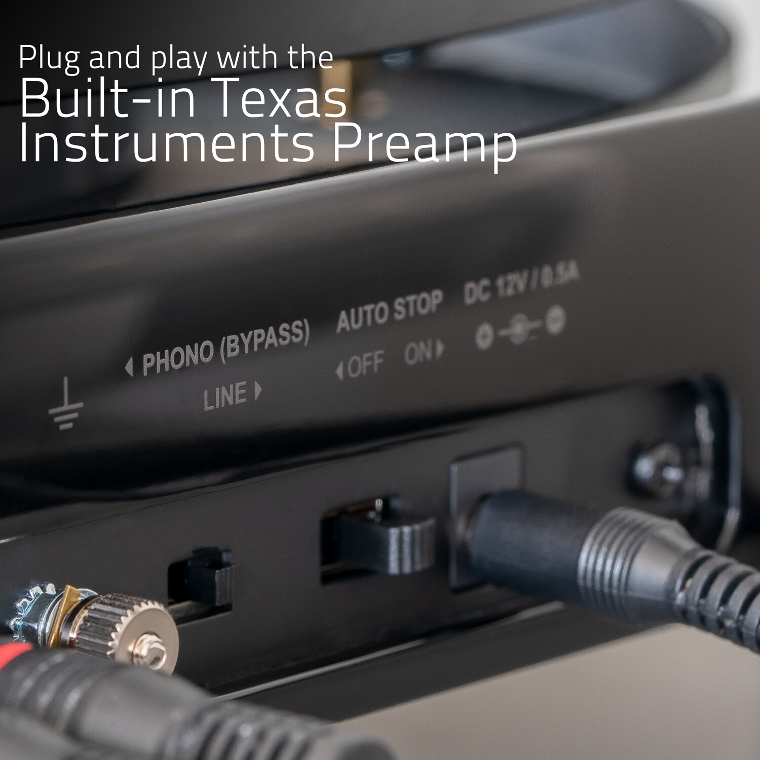 Fluance Classic HiFi Vinyl Turntable Record Player Audio Technica Cartridge