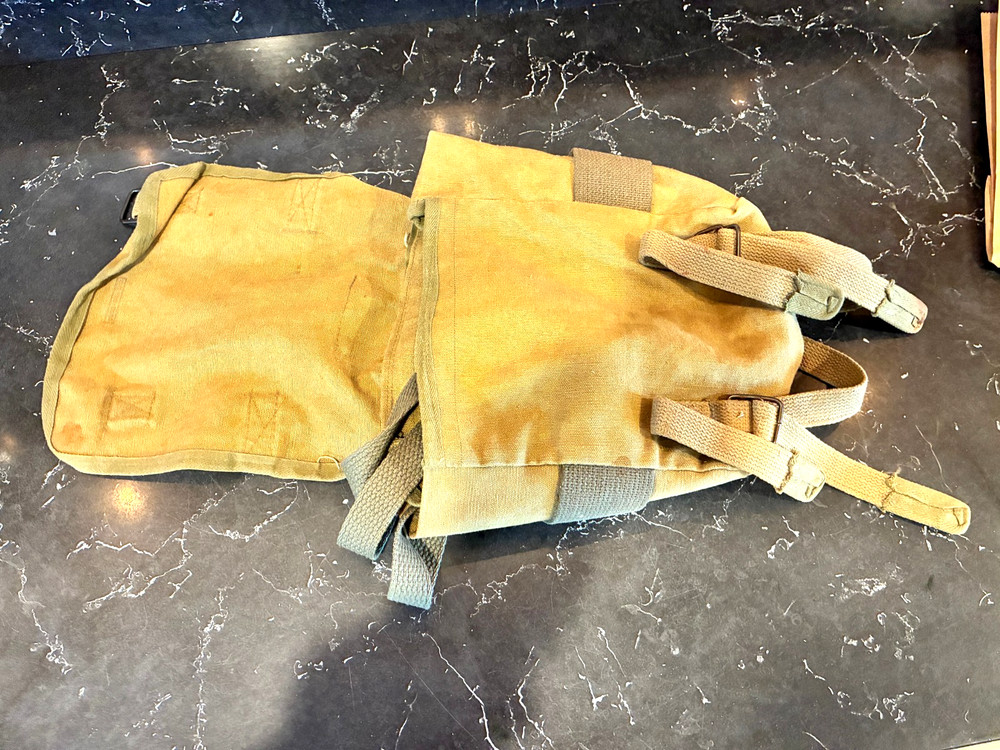 Vintage Army Canvas Shoulder Bag