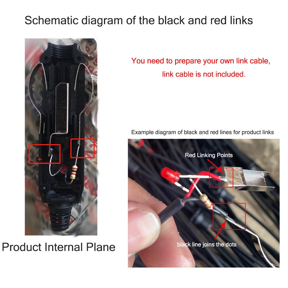 2pcs12V Male Car Cigarette Lighter Socket Plug Connector