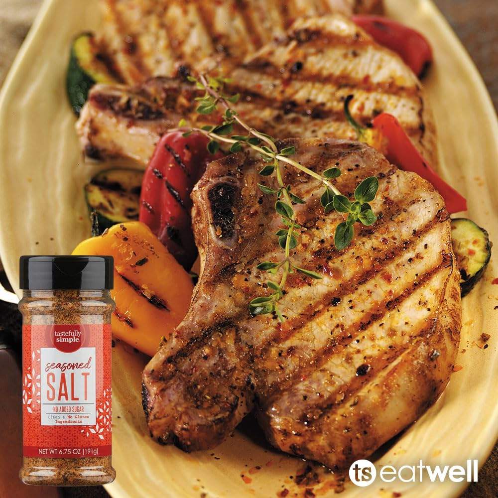 Tastefully Simple Seasoned Salt, 6.75 Ounce