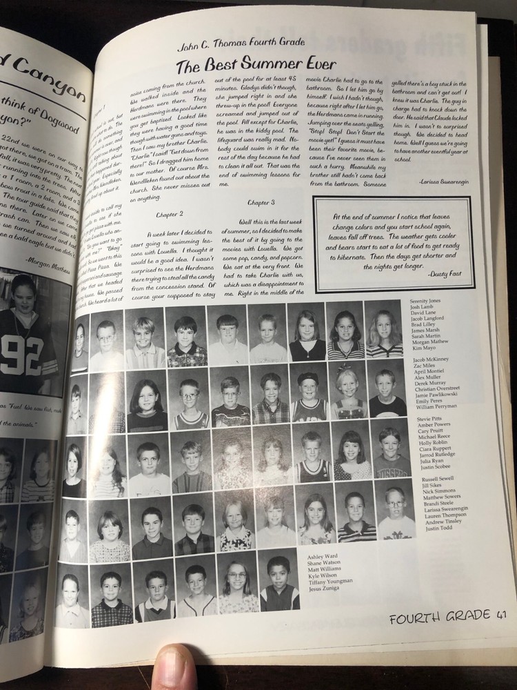 1998 Eaglet Yearbook