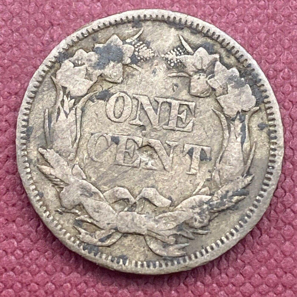 1857 Flying Eagle Cent 1c Better Grade Natural XF #41670