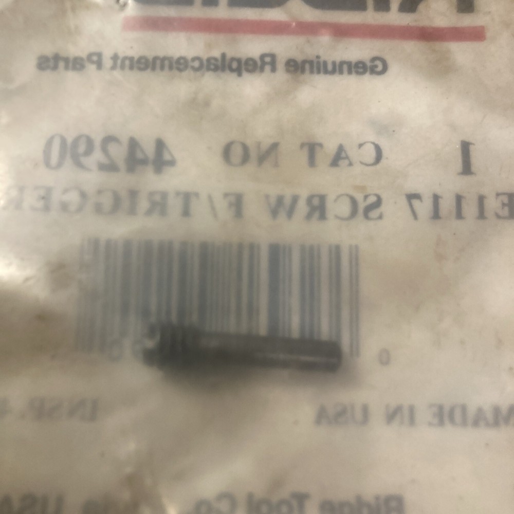 Ridgid Screw Trigger 44290