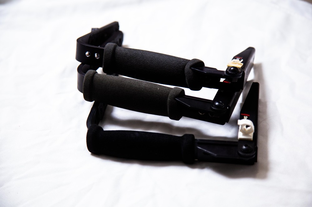Set of 3 Stroboframe Adjustable Brackets, QuickFlip 260, Custom Brackets Gimbal