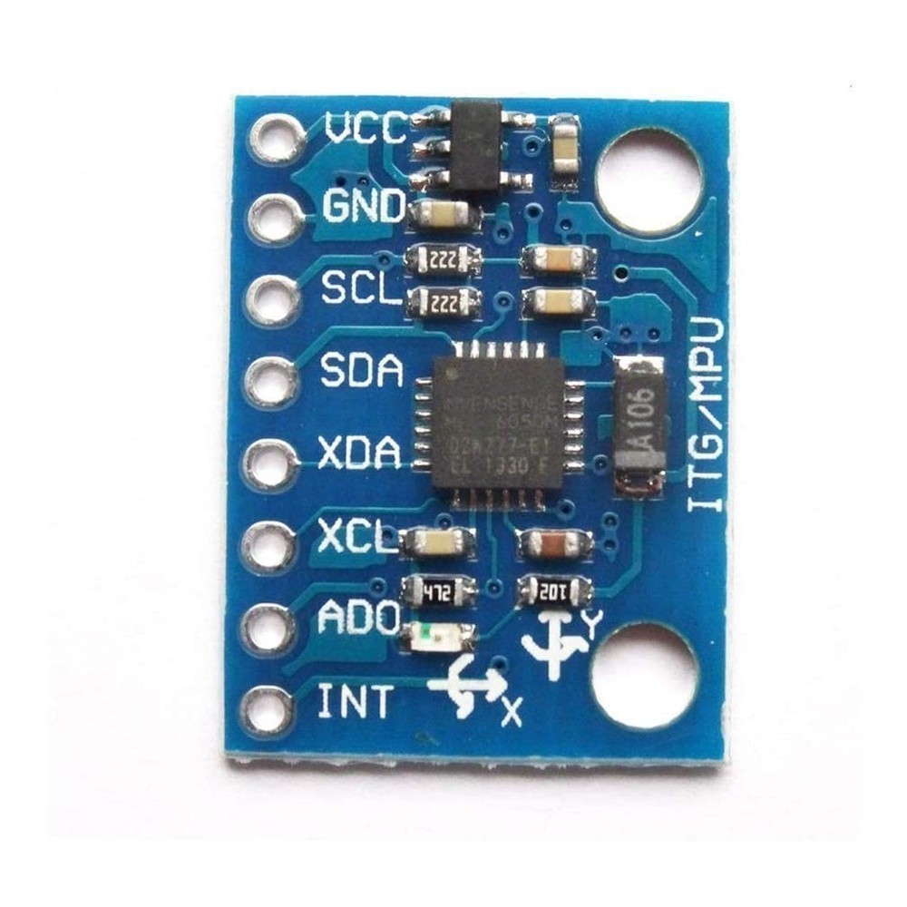 3pcs MPU-6050 6-Axis Accelerometer Gyroscope Module IIC Arduino Compatible
