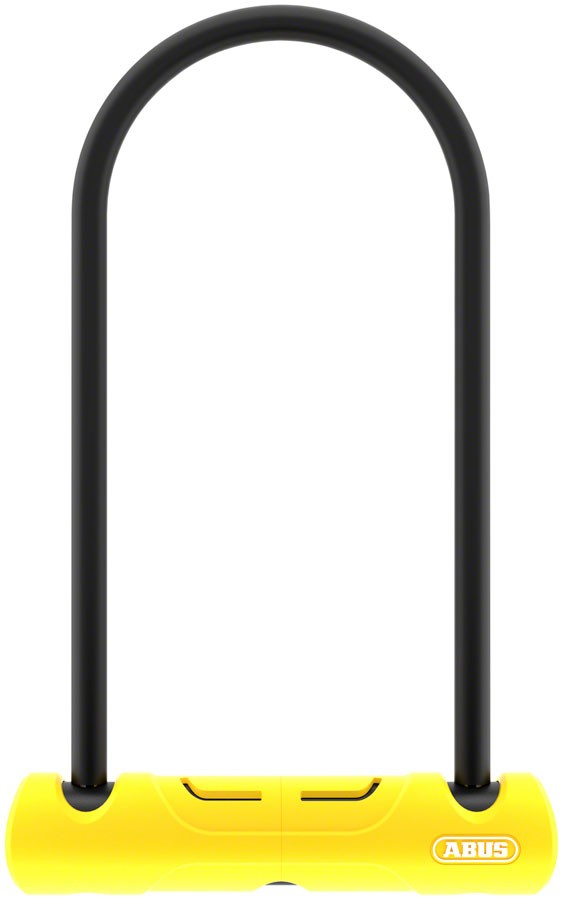 ABUS 402 U-Lock - 4.3x9˝, Keyed, Black, Includes bracket