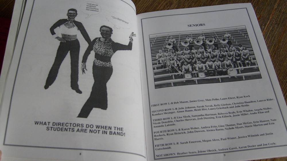Berea High School 15th Annual Varsity Show Program 2000 Marching Band
