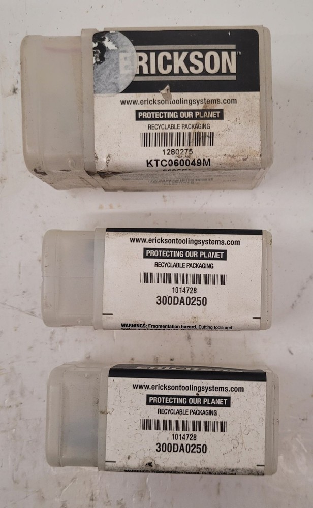 ERICKSON Collets – Various Sizes - LOT OF 4