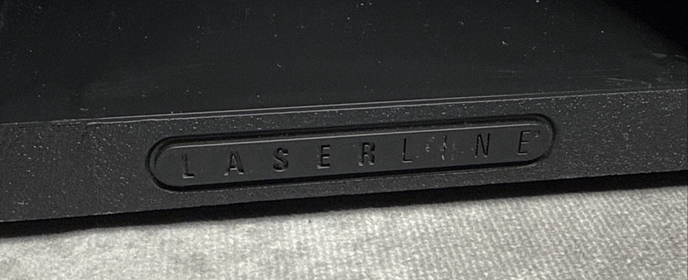 Vintage Laserline 36 CD Storage Rack Holder Wall Mountable Black Plastic Case