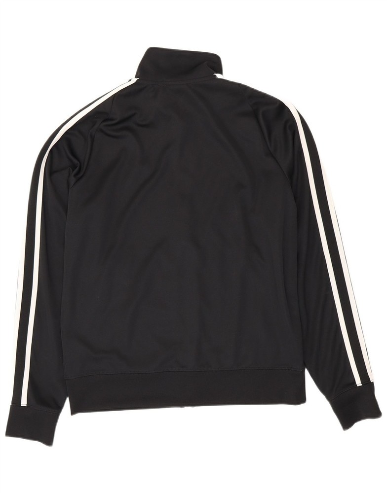 NIKE Mens Tracksuit Top Jacket Medium Black Polyester CY02