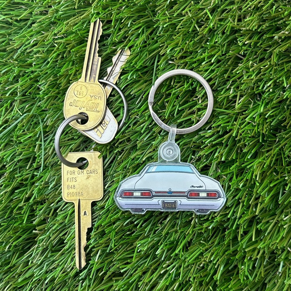 1967 Chevy Impala Acrylic Keychain