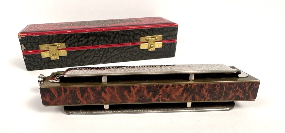 Pre-WWII Hohner Super Chromonica Chromatic Harmonica! READ
