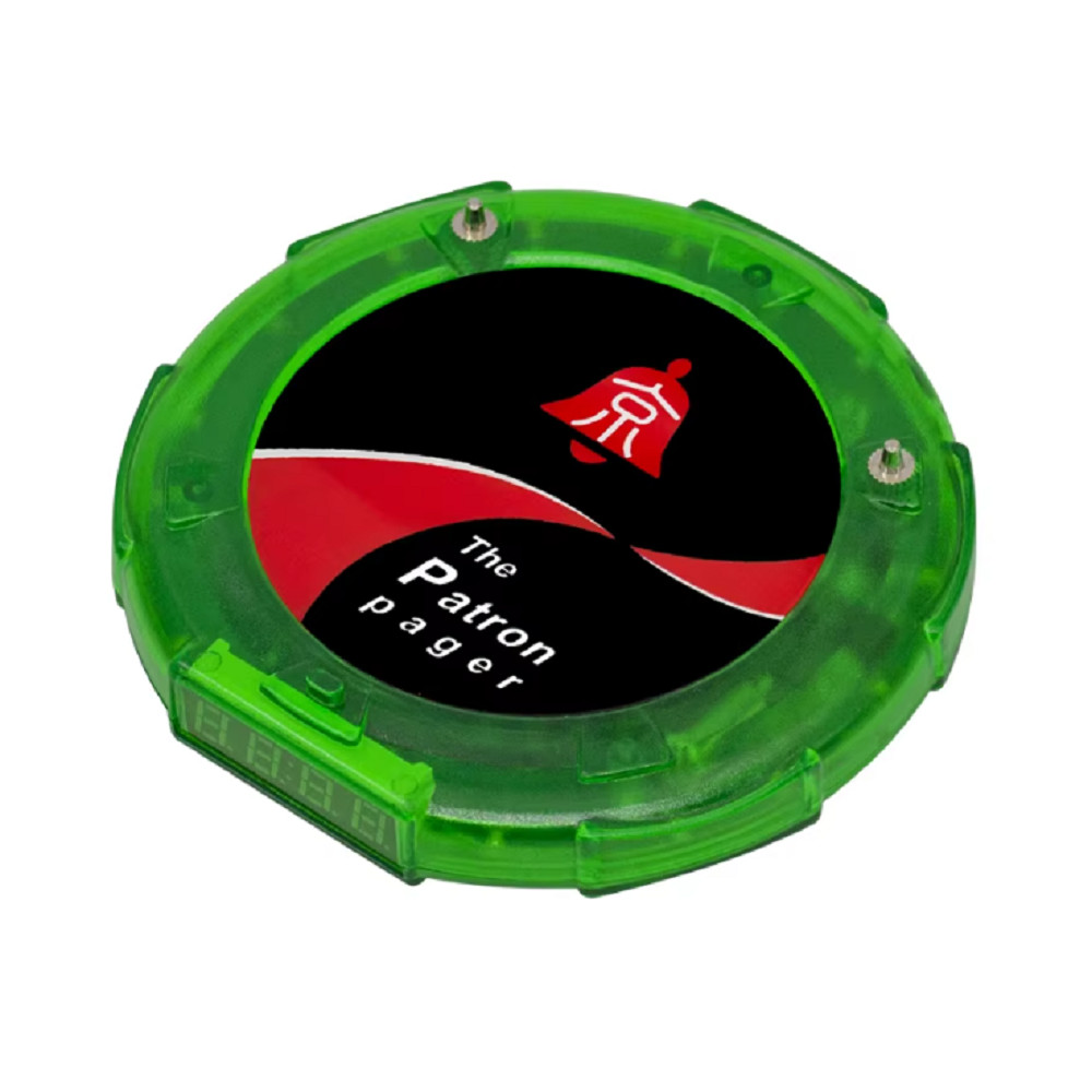 10 Pagers Wireless Restaurant Pager Queue Management Buzzer System with Keyboard