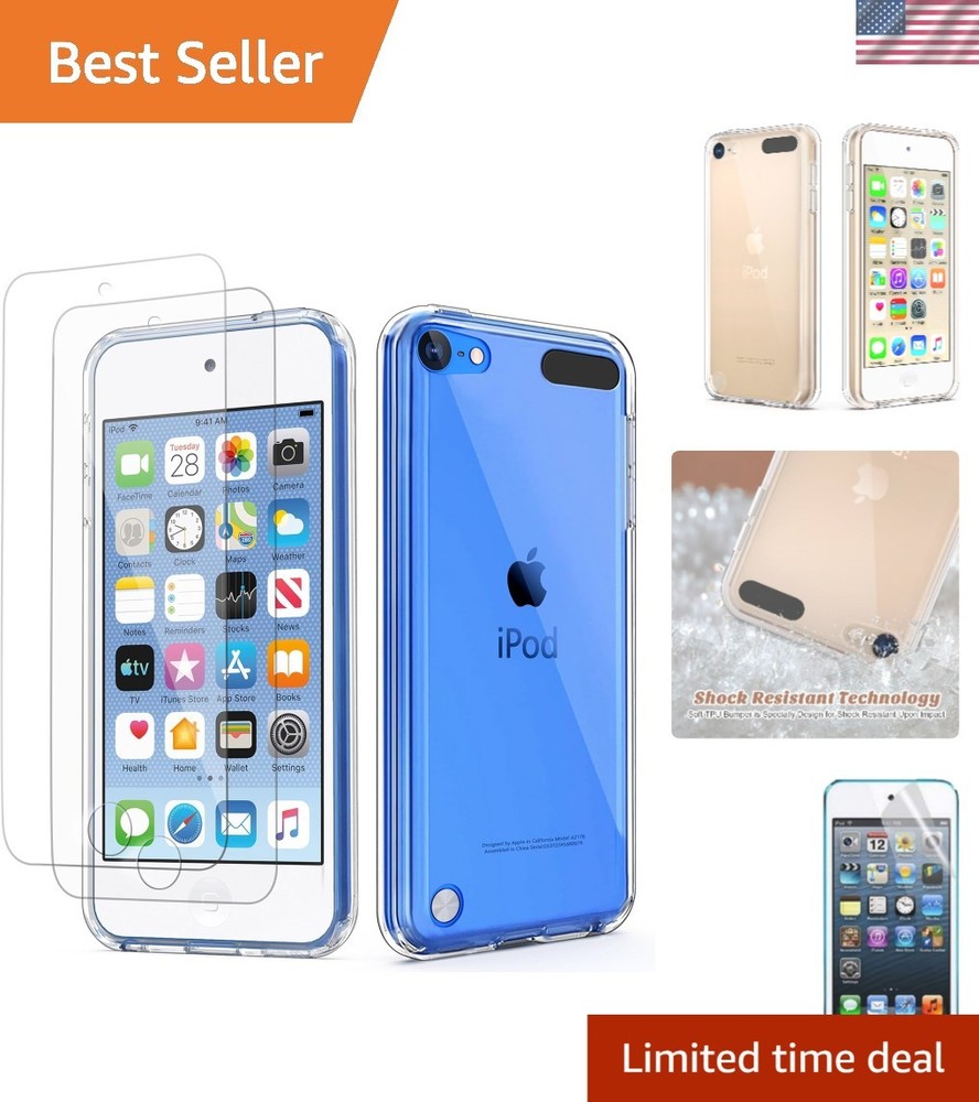 Clear iPod Touch Case with Screen Protectors