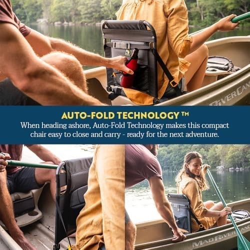 Sitbacker Adjustable Canoe Seat with Back Support